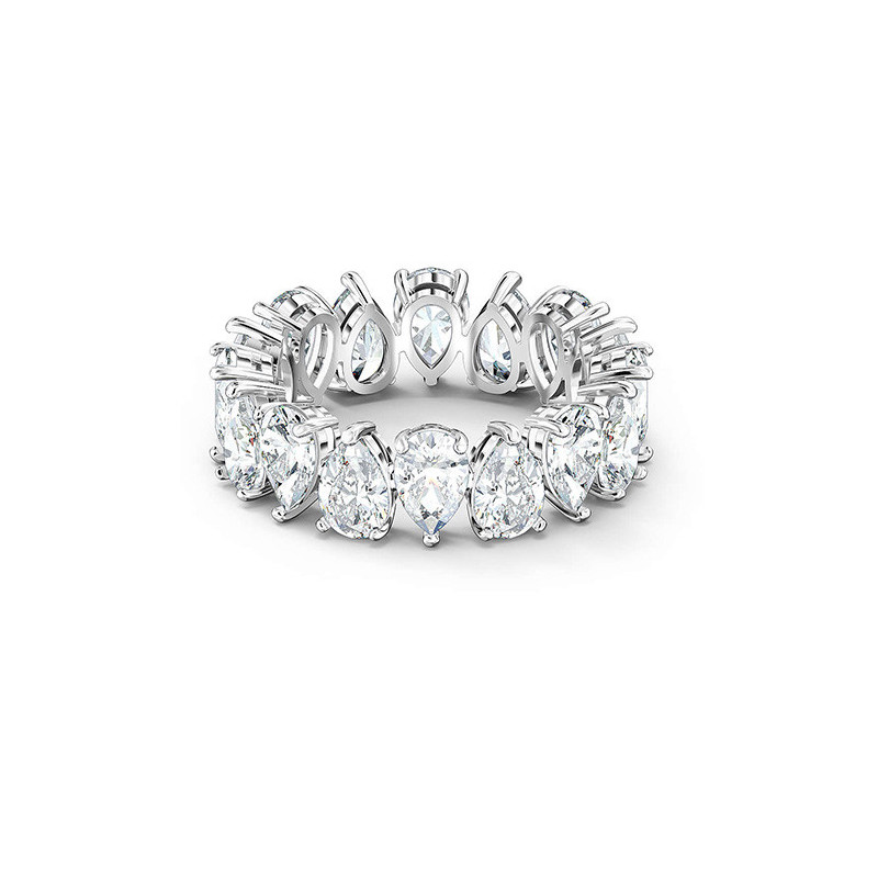 SWAROVSKI ANELLO VITTORE PEAR CZWH/RHS 52 5572825 SWAROVSKI ANELLO VITTORE PEAR CZWH/RHS 52 5572825