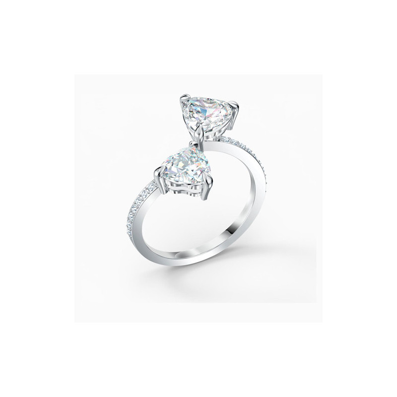 SWAROVSKI ANELLO ATTRACT SOUL HEART CRY 58 5535193 SWAROVSKI ANELLO ATTRACT SOUL HEART CRY 58 5535193