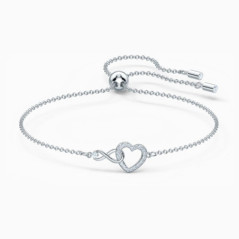 SWAROVSKI BRACCIALE SWAROVSKI HYPERBOLA INIFNITO E CUORE CRY 5524421