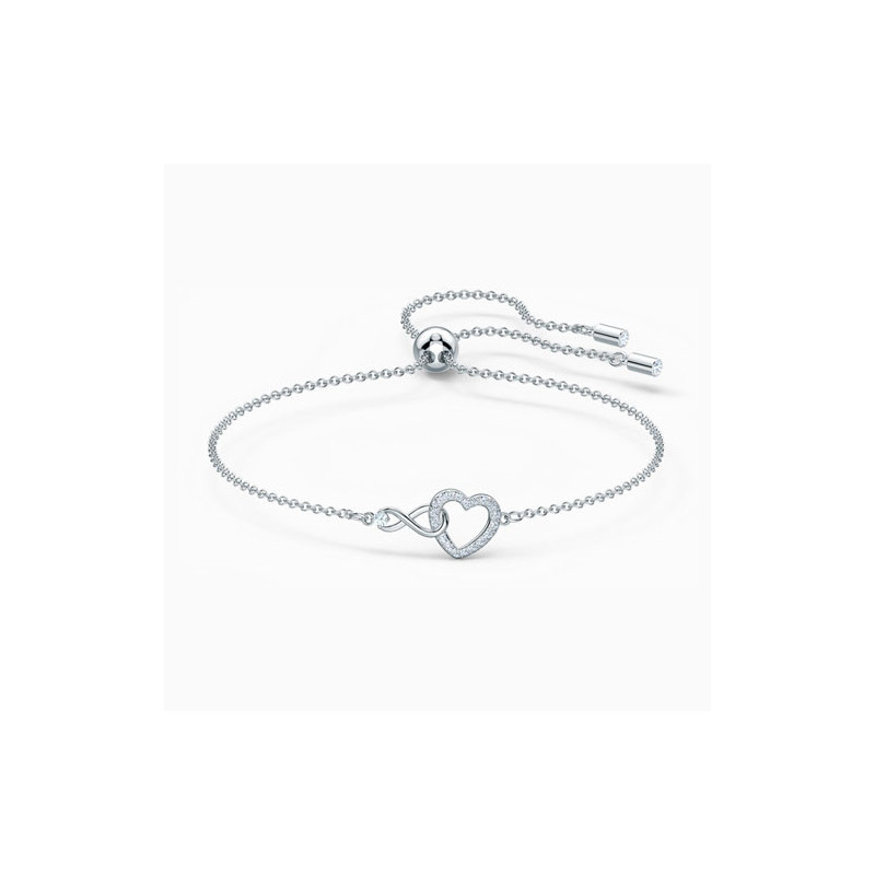 SWAROVSKI BRACCIALE SWAROVSKI HYPERBOLA INIFNITO E CUORE CRY 5524421