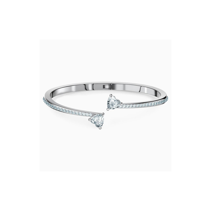 SWAROVSKI BRACCIALETTO RIGIDO MESMERA HEART CRY M 5518814 SWAROVSKI BRACCIALETTO RIGIDO MESMERA HEART CRY M 5518814