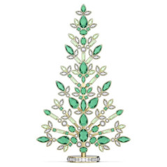 SWAROVSKI SALDI GEMA:HOLIDAY TREE GREEN 5691040