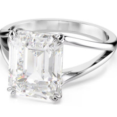 SWAROVSKI SALDI 40 ANELLO STILLA BAGUETTE CRY/RHS 60 5697987