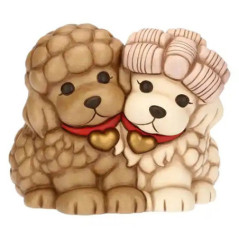 THUN COPPIA CANI BARBONCINI GRANDE T11418277H90