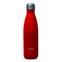 WD LIFESTYLE BOTTIGLIA TERMICA 500ml Rossa DOPPIA PARETE WD365R