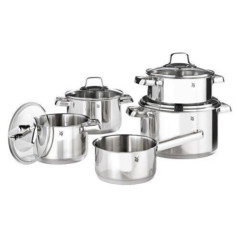WMF BATTERIA PENTOLA 9 Pezzi Belmonte Inox 18/10 0751156040