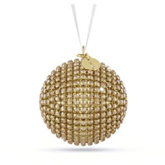 SWAROVSKI ORNAMENTO PALLA MESH GOLD 5760467