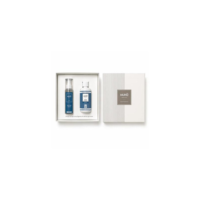 MUHA CONFEZIONE AROMA BUCATO 200ml e SPRAY TESSUTI 125ml DIAMOND BUCF208