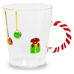 WD LIFESTYLE TAZZA MUG BOROSILICATO CANE NATALIZIO 425ml WD965CAN