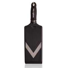 MICROPLANE GRATTUGGIA LAMA v con TAGLIO JULIENNE Gourmet Nero 48944B