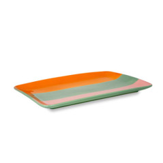 WD LIFESTYLE VASSOIO STONEWARE LINEE COLOR 30X20cm WD921V