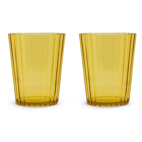 WD LIFESTYLE SET 2 BICCHIERI ACRILICO AMBRA WD406AM