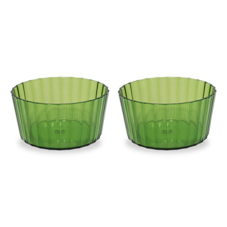 WD LIFESTYLE SET 2 COPPETTE ACRILICO 490ml VERDE WD910V