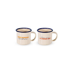 WD LIFESTYLE SET 2 TAZZE LATTA DECORO BUONGIORNO WD888DAY