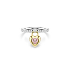 SWAROVSKI ANELLO IDYLLIA HEART MULTI 55 5737270