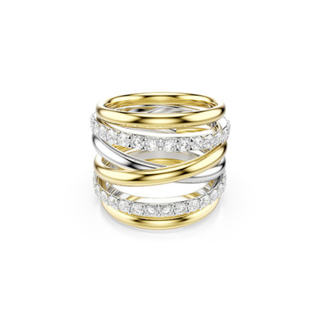 SWAROVSKI ANELLO HYPERBOLA CRY/MIX 58 5740415