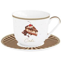 EASY LIFE TAZZE COLAZIONE CON PIATTO SWEET MOMENTS R1182SWEM