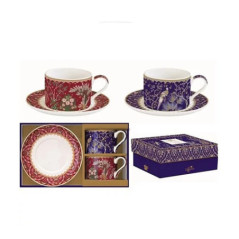 EASY LIFE CONFEZIONE 2 TAZZE THE CON PIATTO ECLECTIC CHIC R0132ECLE