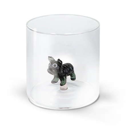 WD LIFESTYLE BICCHIERE BOROSILICATO BULLDOG WD566BUL