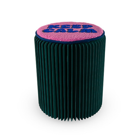 WD LIFESTYLE SGABELLO CARTA PIEGHEVOLE KEEP CALM WD855V