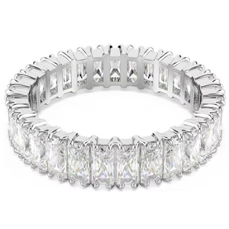 SWAROVSKI ANELLO MATRIX BAGUETTE CRY/RHS 50 5714335