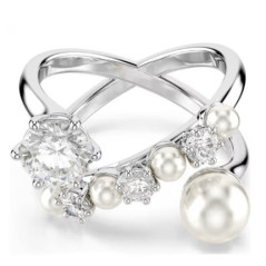 SWAROVSKI SALDI 40 ANELLO MATRIX PEARL OPEN 52 5714377