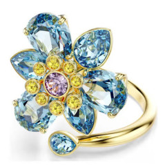 SWAROVSKI SALDI 40 ANELLO IDYLLIA BLUE MUL/GOS 55 5709031
