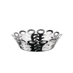 ALESSI CESTINO INOX VIMINI 21cm BM21/21