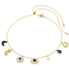 SWAROVSKI CHOKER SYMBOLICA BLU/GOS 5692164