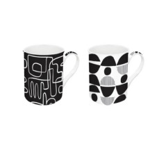 EASY LIFE CONFEZIONE 2 TAZZE MUG GRAFFITI R0178GRAF