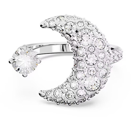 SWAROVSKI SALDI 40 ANELLO LUNA SMALL CRY/RHS 58 5677149