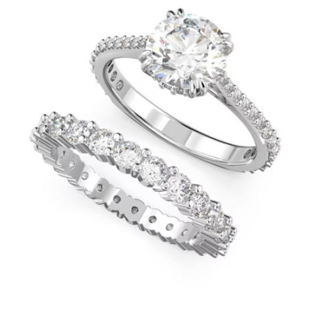 SWAROVSKI SET ANELLO CONSTELLA CRY 55 5647662