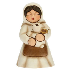 THUN DONNA CONIGLIO BIANCO PRESEPE CLASSICO S3114A83