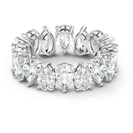 SWAROVSKI ANELLO VITTORE PEAR CZWH/RHS 58 5572824
