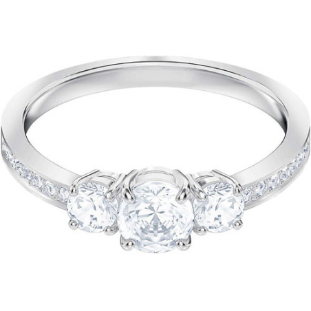 SWAROVSKI ANELLO ATTRACT TRILOGY ROUND CRY 55 5414972