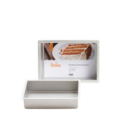 DECORA TEGLIA PROFESSIONALE ANODIZZATA RETTANGOLARE 20 X 30 h.7