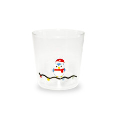 BICCHIERE BOROSILICATO PINGUINO 250ml