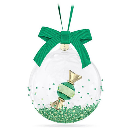 SWAROVSKI SALDI ORNAMENTO BALL GREEN - HOLIDAY CHEERS DULCIS 5688312
