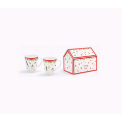 MAXWELL WILLIAMS CONFEZIONE 2 TAZZE MUG Buon Natale MWA0850012