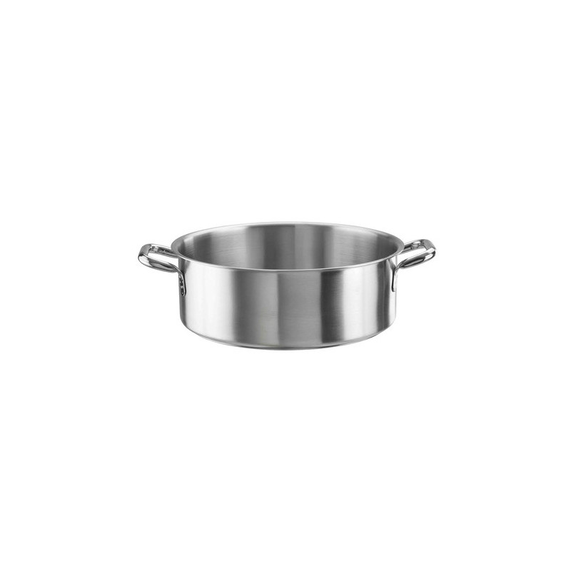 PENTOLE AGNELLI CASSERUOLA BASSA 36cm Porfessional Line Inox COIX3106E36 PENTOLE AGNELLI CASSERUOLA BASSA 36cm Porfessional Line Inox COIX3106E36