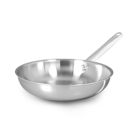 PENTOLE AGNELLI PADELLA ALTA Alu-Inox 32cm Trimetallo ALIX111BALIN32