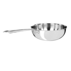 PENTOLE AGNELLI PADELLA MANTECARE Alu-Inox 28cm 3ply Trimetallo ALUM111BM28