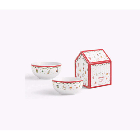 MAXWELL WILLIAMS CONFEZIONE 2 CIOTOLE 15cm Buon Natale MWA0850015