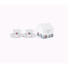 MAXWELL WILLIAMS CONFEZIONE 2 TAZZE THE CON PIATTP Magia d'Inverno MWA0850002