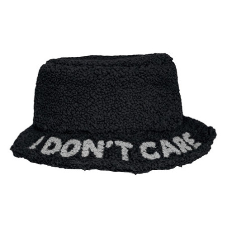 WD LIFESTYLE CAPPELLO BUCKET EFFETTO BOUCLE - I DONTT CARE WD996DON