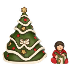 THUN SET ALBERO DI NATALE E BIMBO T12050303A91