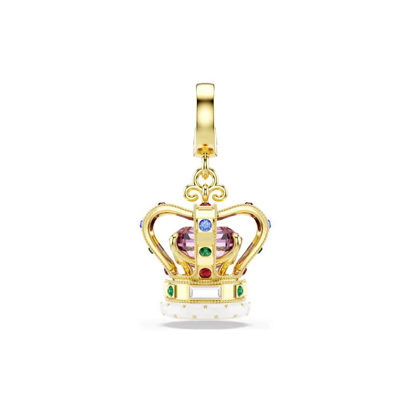 SWAROVSKI CHARM CROWN MINIONS AMETISTA 5753019