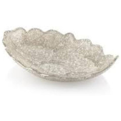 IVV CENTROTAVOLA IN VETRO DECORO SABBIA 20cm 8909.2