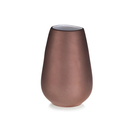 IVV VASO IN VETRO DECORO TERRACOTTA 10cm COLOR MATT 8912.2