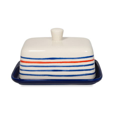 WD LIFESTYLE BURRIERA STONEWARE BIANCO/BLU WD916BL